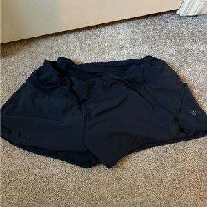 lululemon athletica Black Athletic Shorts